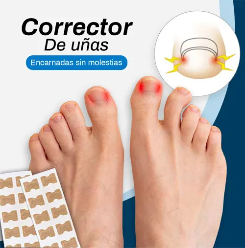 Caja 30 Parches Uñas Encarnadas
